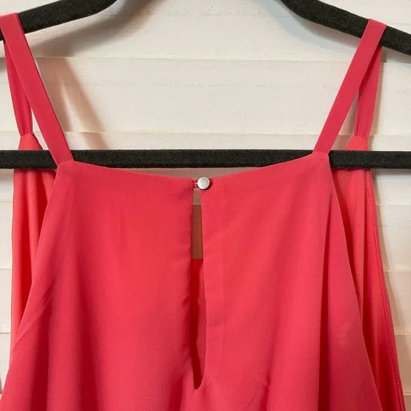 Maurices coral pleated mini dress size 2X - Picture 7 of 12